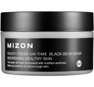 Mizon tepama veido kaukė Enjoy Fresh-On Time atstatanti ir drėkinanti odą su juodosiomis pupelėmis 100ml 